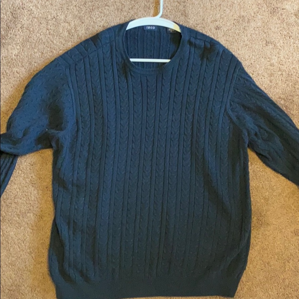 Blue IZOD sweater